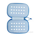 Zipper storage bag with ventilation holes